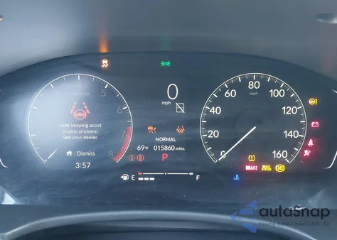 2024 Honda Civic Sport z USA, uszkodzony, nr VIN 2HGFE2F57RH585681